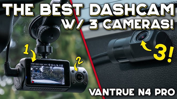 Vantrue N4 Pro 3 Dash Camera Installation & Review on Ford Expedition 