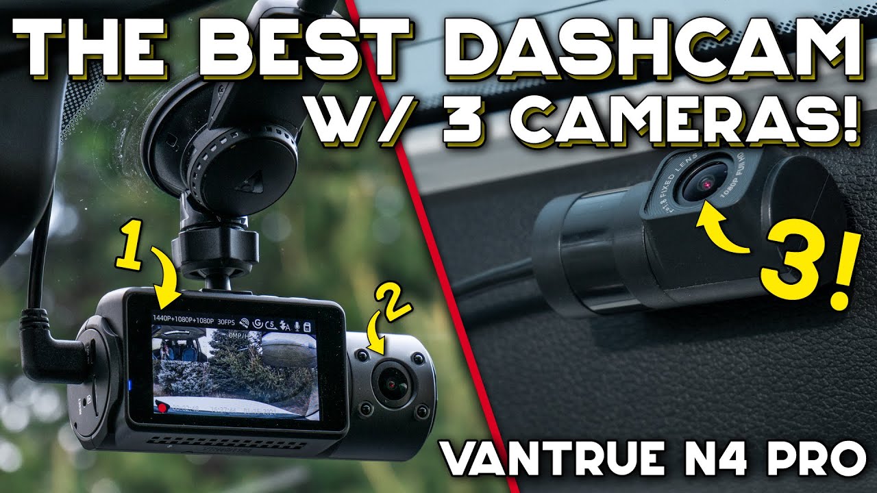 Vantrue N4: Worlds FIRST Triple Lens Dashcam! 