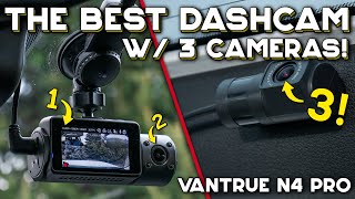 You NEED This For Your Vehicle! || VanTrue N4 Pro 3Cam Dash Cam Unboxing, Install, Review, & MORE!