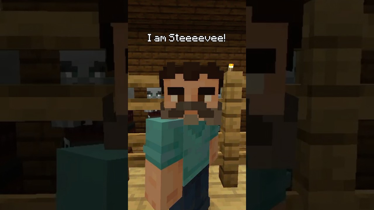 Flint and Steel, Chicken Jockey, I am Steve Song in Minecraft