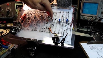 10 Buck Test Bench - 7 Transistor Radio Video #1 Power Up