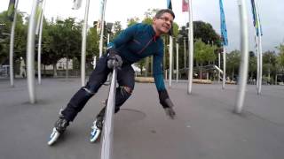 Inline Skating Freeride with Big Matter 125mm Wheels (GoPro Edit)