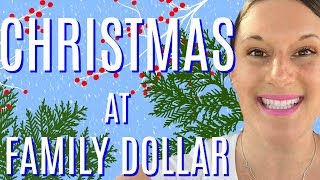 *LIVE* CHRISTMAS AT FAMILY DOLLAR | CHRISTMAS DECOR, $5 GIFT SETS & MORE!!