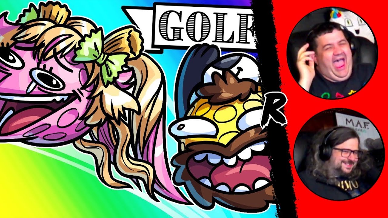 Golf It Funny Moments - Pasta and Panda’s Laughs Made Us South Park Characters! | RENEGADES REACT
