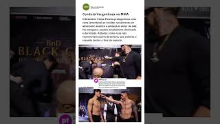 Conduta Vergonhosa no MMA. #flyp #viral  #mma