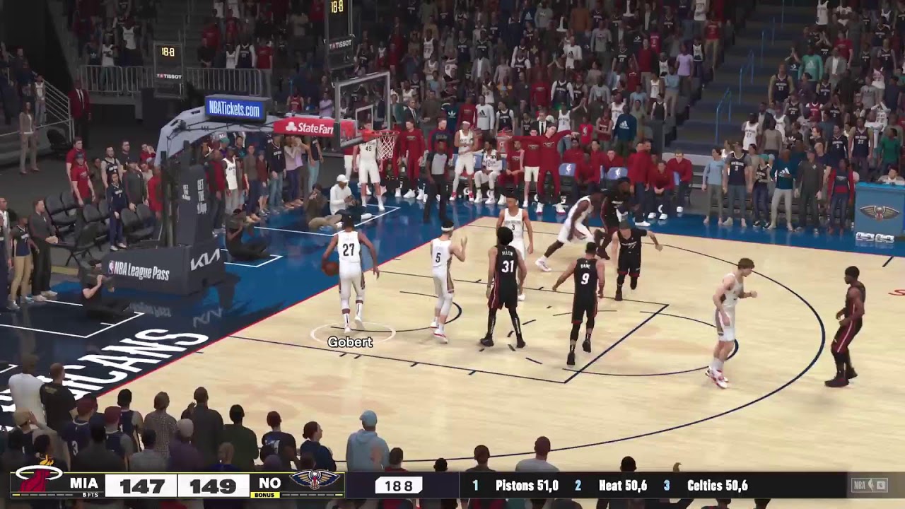 CWL TV : Miami Heat (1-0)@ New Orleans Pelicans (0-0)