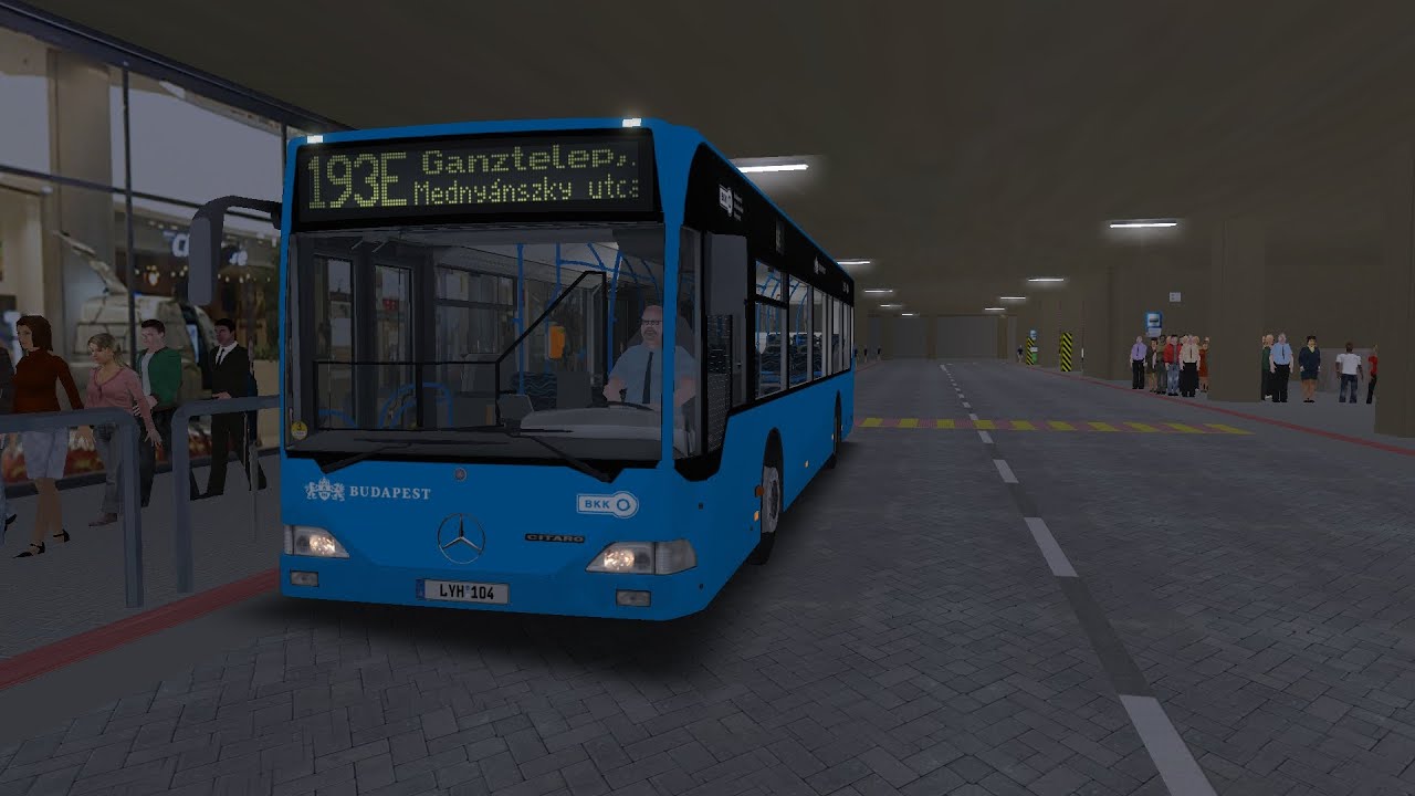 Omsi2 Délpest 193E Mercedes Citaro 0530 BKV (LYH-104)