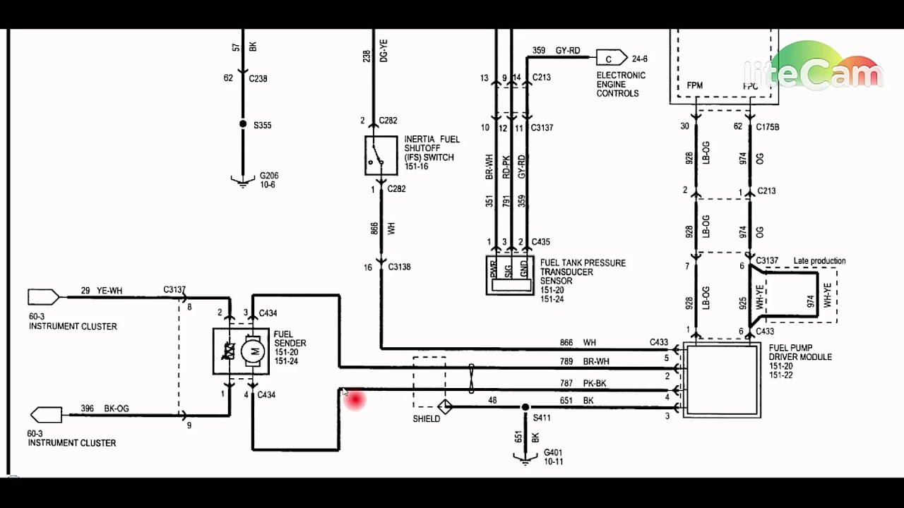 Wiring Diagram Diagnostics: #2 2005 Ford F-150 Crank No Start - YouTube  2006 Ford F250 Fuel Pump Wiring Diagram    YouTube
