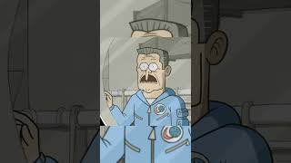 Mordecai And Rigby Become Astronauts