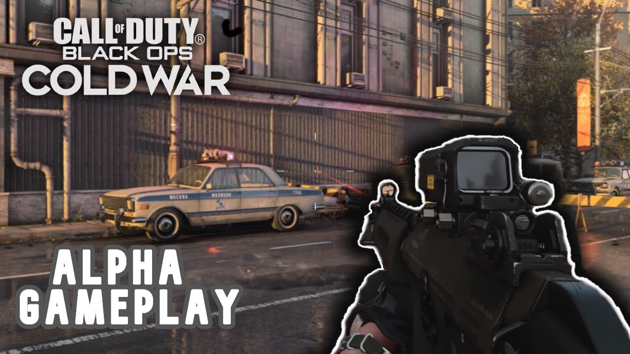 Call of Duty Black Ops Cold War Alpha Gameplay