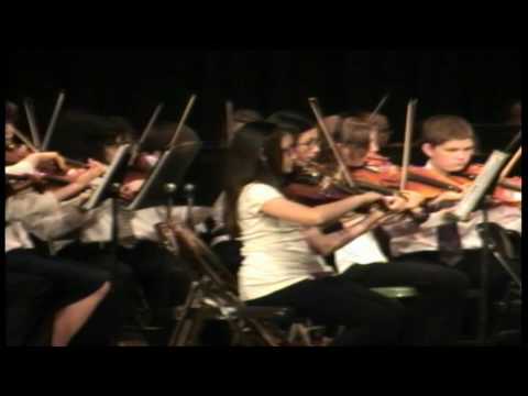 "NIGHT TRAIN" performed by the Shenendehowa Tri-Building 7th Grade Orchestra (May  18, 2010)