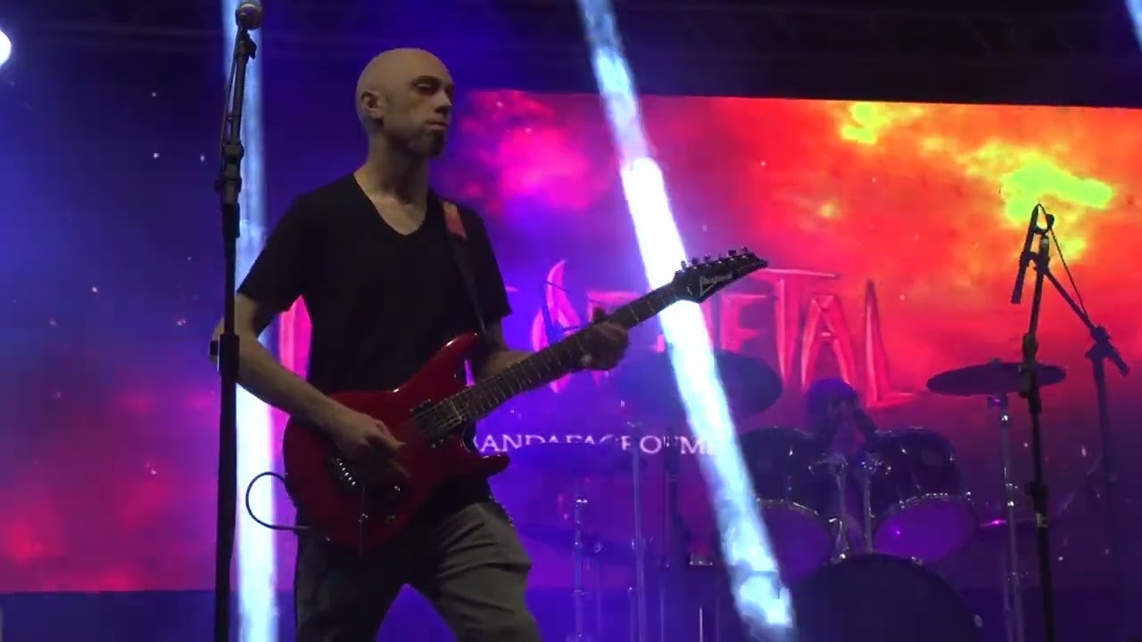 Crusader - Saxon (cover) Face of Metal