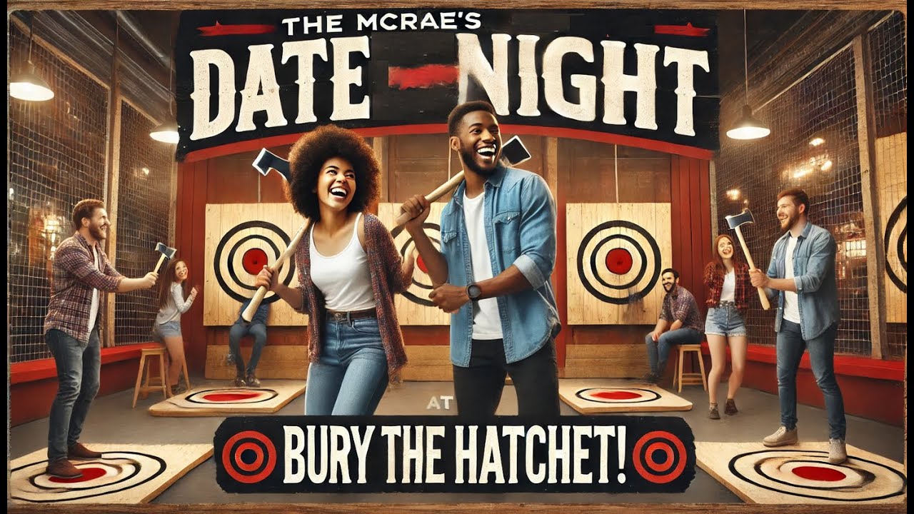 The McRae’s Date Night at Bury The Hatchet! | Date Night. Axe Throwing Fun in Sandy Springs, GA 🪓💘