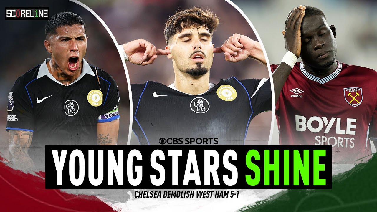 Chelsea's young talent dominates against West Ham | West Ham vs. Chelsea recap | Scoreline