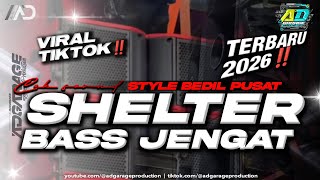 DJ SHELTER TRAP BATTLE TERBARU ‼️ BASS JENGAT MIDDLE BEDIL🔥AD GARAGE PRODUCTION 