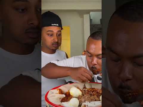 PRTE 577 Ethiopian Food CHALLENGES  LIKE AND you tube SUBSCRIBE