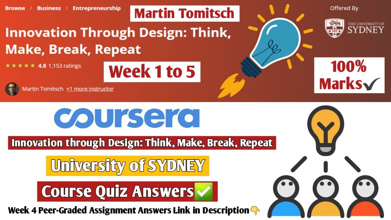 design thinking for innovation coursera peer graded assignment answers