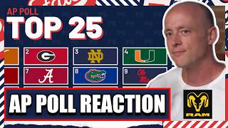 AP Poll Week 5 Reaction...MOST Overrated & Underrated Teams - Josh Pate's College Football Show