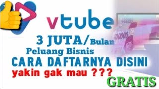 TUTORIAL CARA DAFTAR MEMBER BARU DI APLIKASI VTUBE screenshot 4