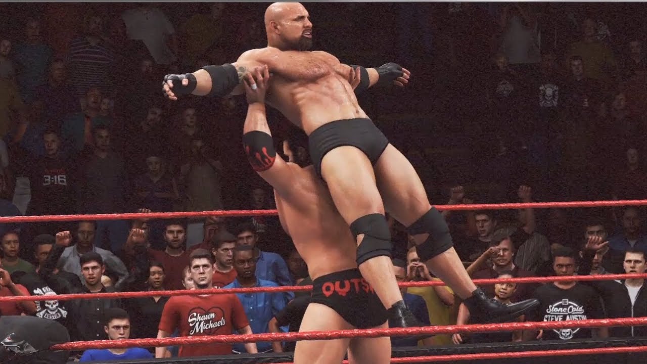 WWE 2K20 - Scott Hall vs Goldberg - Gameplay (PS4 HD) [1080p60FPS]