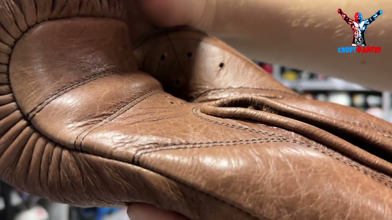 Боксерские перчатки Cleto Reyes E600 Vintage Brown