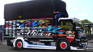 RILLIS MOD CANTER SUJAMA MALIKA FULL MBOIS 2 VARIAN FREE || BUSSID V.3.6.1