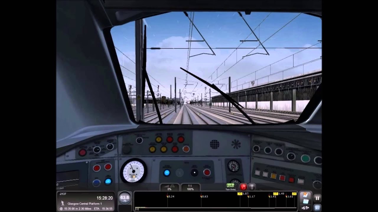 Class 390 Cab Ride Motherwell To Glasgow Central Railworks 3 YouTube Class 390 cab ride motherwell to glasgow central railworks 3 youtube