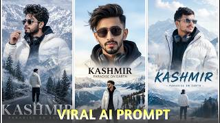 Kashmir Double Exposure AI Images Prompt 🔥 | Google Gemini Viral AI Prompt screenshot 4