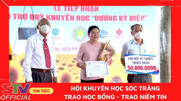 STV -  Sóc Trăng: Trao học bổng - Trao niềm tin