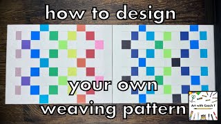 How to Design Your Own Weaving Pattern Step by Step | Art for Kids