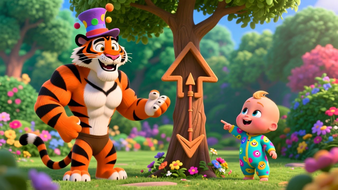 Tiger Town ABC ZoomGo 🐯🅰️ Fun Alphabet Song for Kids | Learn Letters & ABCs