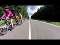 Group ride with rovar cycling club