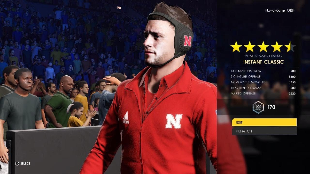 NCAA College Wrestling Video Game Tyler Berger Nebraska Ben Askren