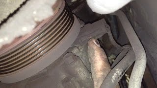 Ford Taurus 3.0l 12v A/C Compressor Removal