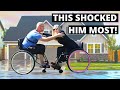 ♿️I TRIED MY WIFES WHEELCHAIR, AND THIS IS WHAT SHOCKED ME