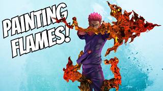 Painting Sukuna From Jujitsu Kaisen