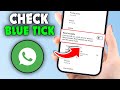 How to Check Whatsapp Message Without Blue Tick?