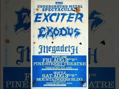 Exodus- Mountaineers Lodge, Seattle Wa 8/3/85 xfer f/unknown gen audio cassette