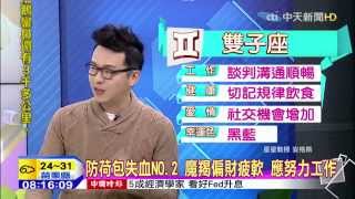 20150915安格斯星座　最易胖NO.3　水瓶無論胖瘦　皆安於現狀