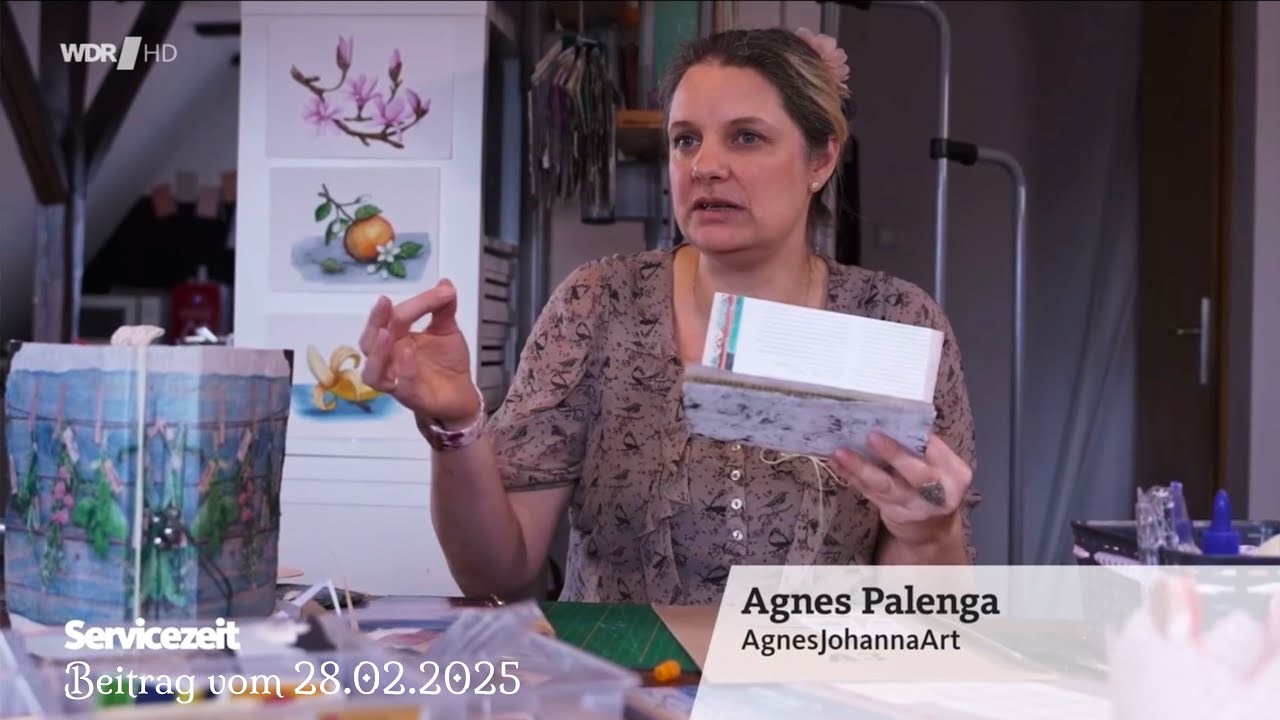 Was ist ein Junk Journal / WDR Servicezeit vom 28.01.2025