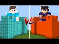 CASTELO BETO VS CASTELO DAVI NO MINECRAFT!! (QUEM GANHOU?)