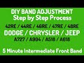 Dodge / Jeep Truck Transmission Band Adjustment Procedure : RH & RE - DIY Series