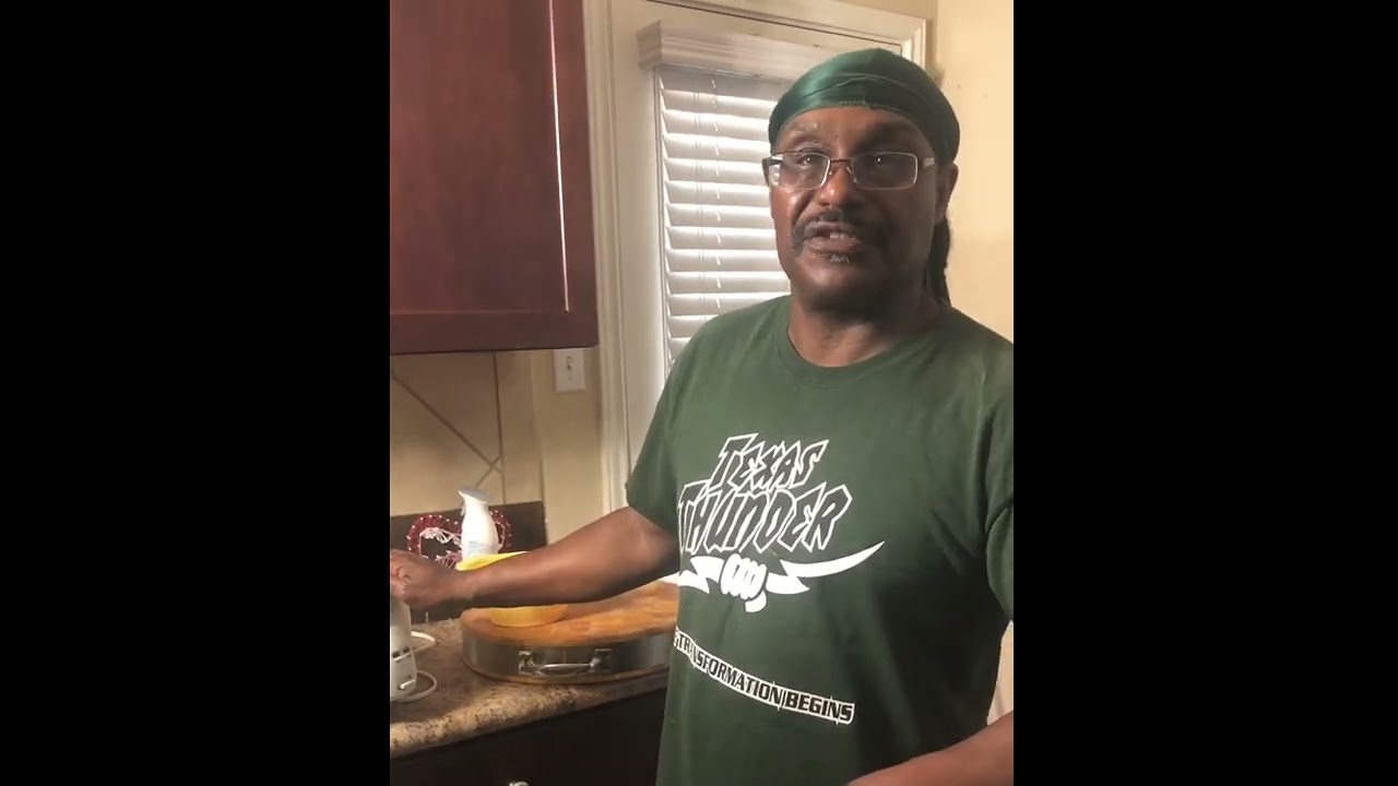 Coach Roddy cooks Adobe chicken protein bowl