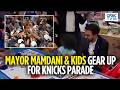 New York Mayor Mamdani Joins Brooklyn Kids To Paint Knicks Parade Banner | N18G | CNBC TV18