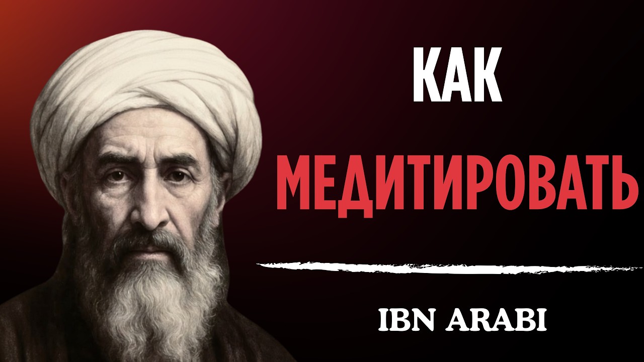 Как медитировать | Секретная техника Ибн Араби