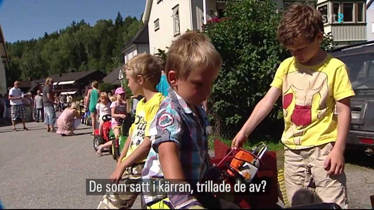 Traktor-Parade i Ringebu, Norge