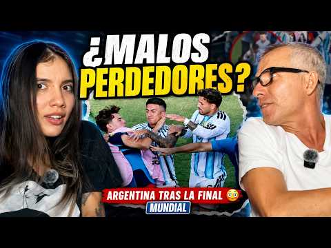 Sore losers? Reacting to the Argentine chaos after the final 😳⚽ #2026WorldCup #mexico #argentina