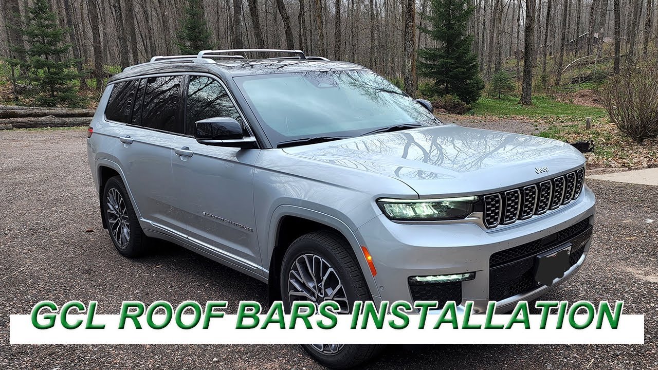How to install the JEEP GRAND CHEROKEE L ROOF CROSS BAR ?