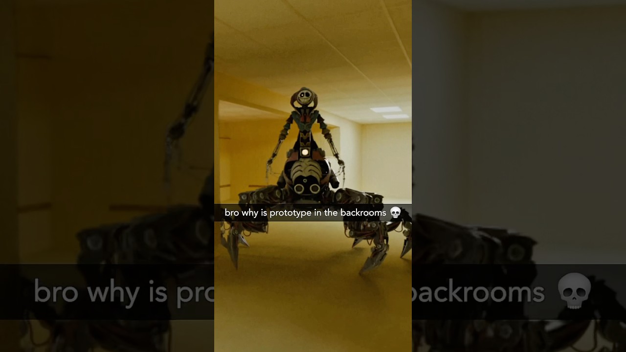 Ver Prototype in the Backrooms is crazy 💀 #poppyplaytime en YouTube Ver Prototype in the Backrooms is crazy 💀 #poppyplaytime en YouTube