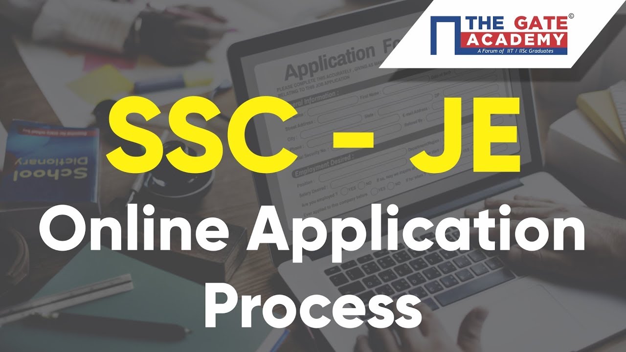 Tutorial: How to fill SSC JE Online Application Form